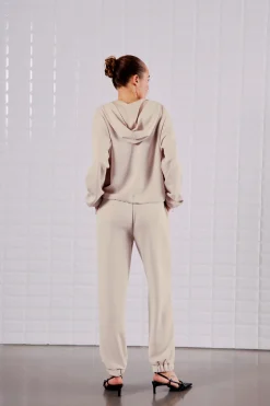 SLALBA HOOD ZIP SWEAT