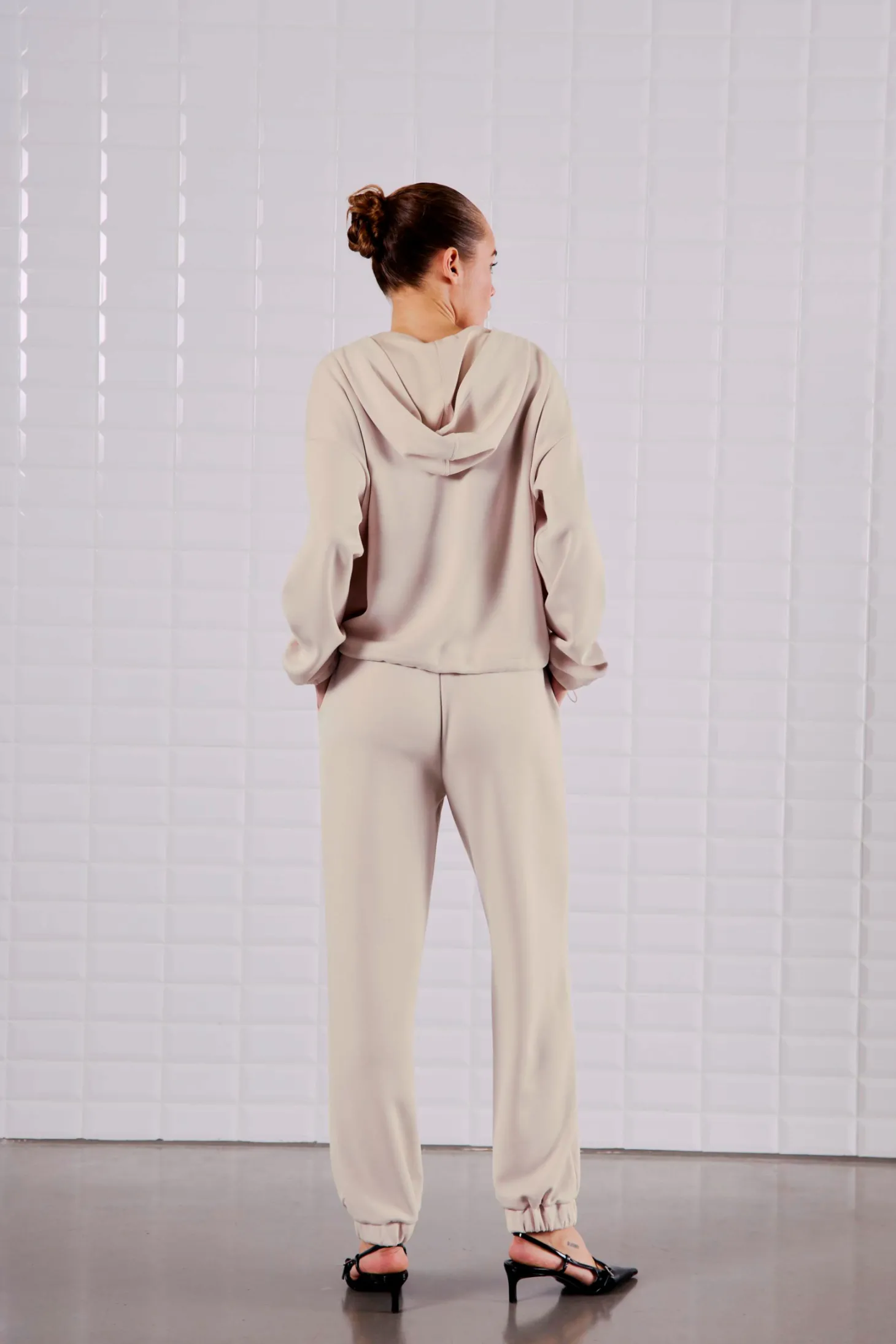SLALBA HOOD ZIP SWEAT