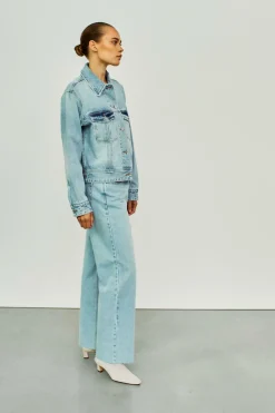 WBLABIGALE HW STRAIGHT JEANS