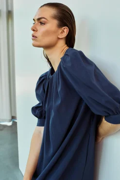 WBLADDISON 3/4 SLEEVE DRESS