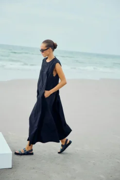 WBLAGNETA SL MIDI DRESS