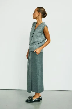 WBLALVA BUTTON WAISTCOAT