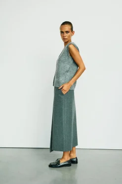 WBLALVA BUTTON WAISTCOAT