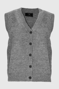 WBLALVA BUTTON WAISTCOAT
