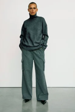 WBLALVA LONG ROLL NECK SWEATER