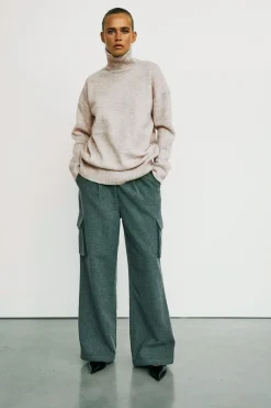 WBLALVA LONG ROLL NECK SWEATER
