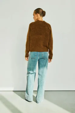 WBLANDREA LS CROPPED PULLOVER