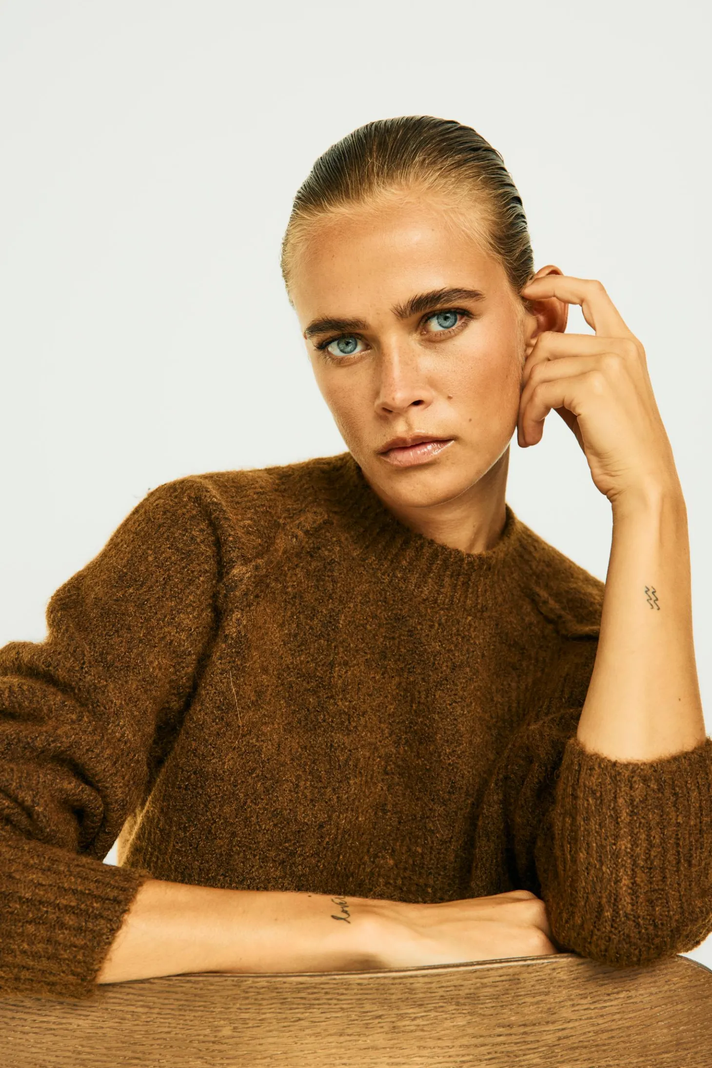 WBLANDREA LS CROPPED PULLOVER