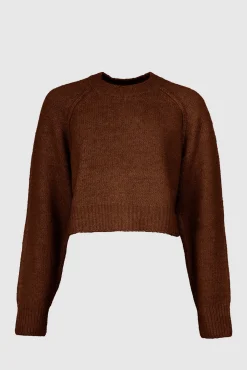 WBLANDREA LS CROPPED PULLOVER