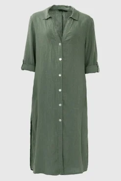 WBLAUGUSTINA LINEN MIDI DRESS