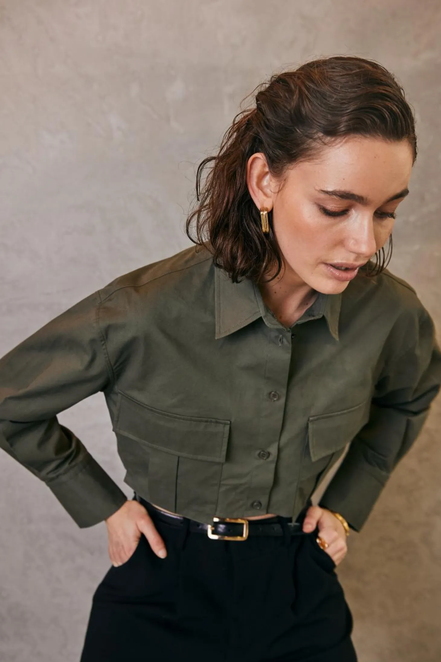 WBLBABETTE CROPPED SHIRT