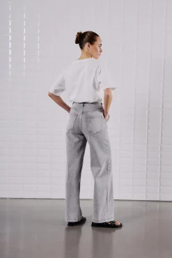 WBLCARLA HW WIDE DENIM PANT