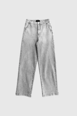 WBLCARLA HW WIDE DENIM PANT