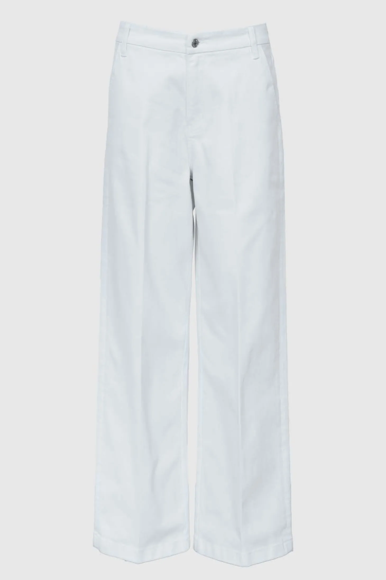 WBLCARLA MID WAIST WHITE DENIM