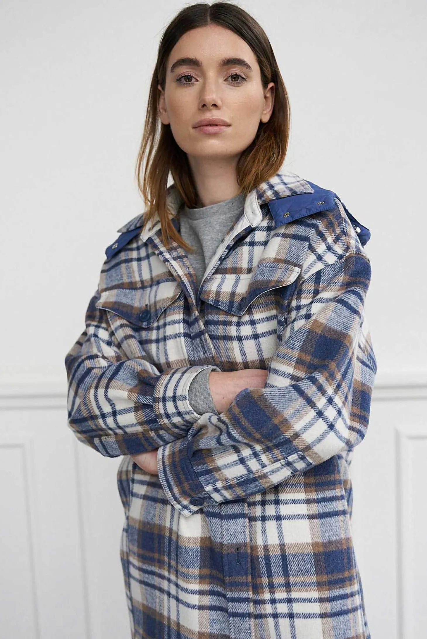 WBLCHERYL LONG SHIRT COAT