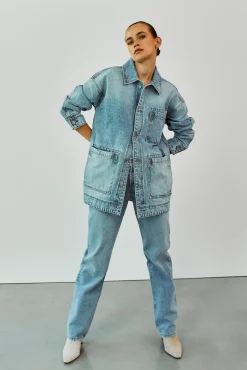 WBLCINDY LONG DENIM JACKET