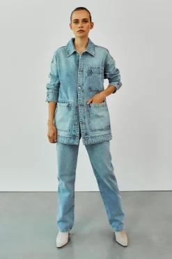 WBLCINDY LONG DENIM JACKET