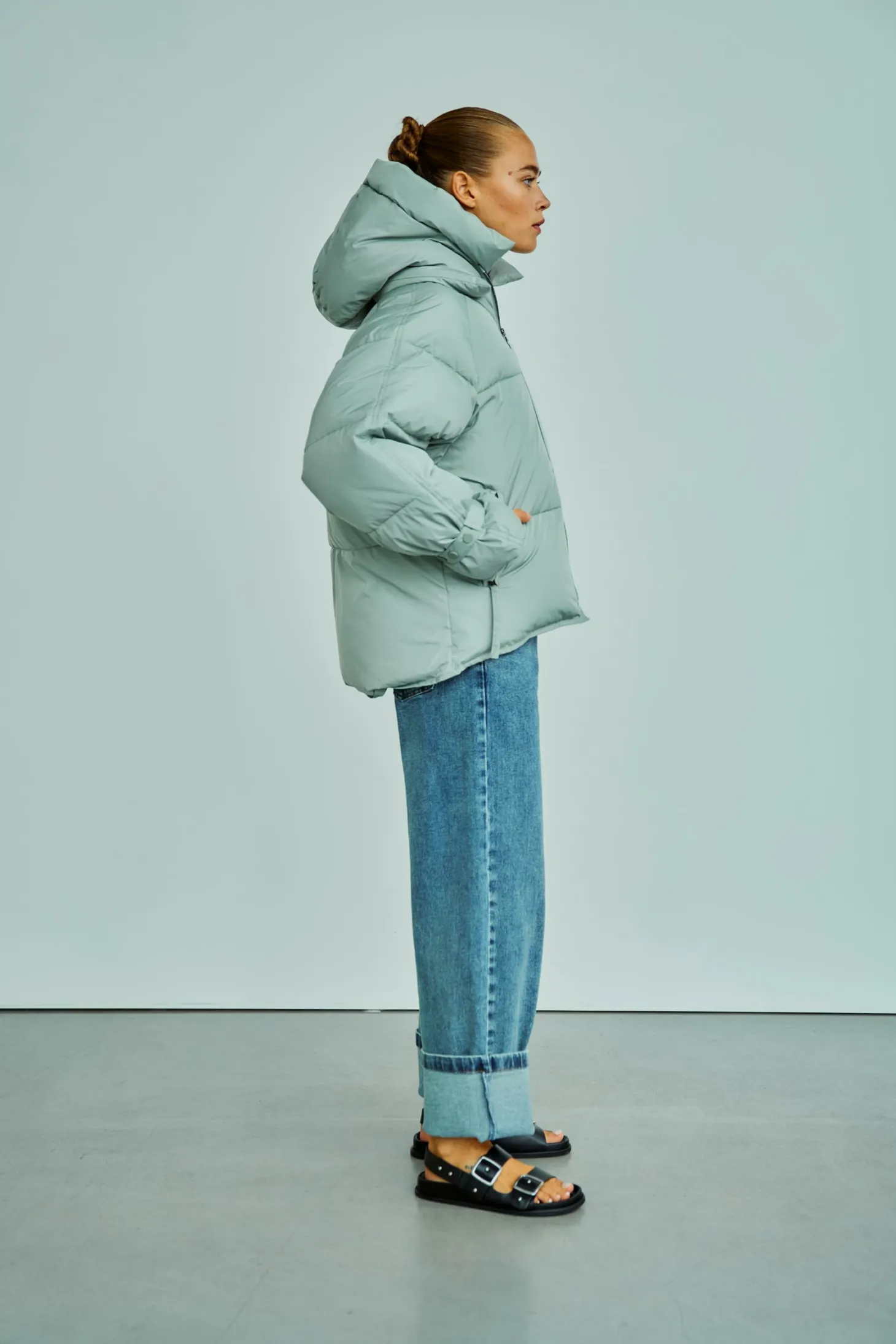 WBLCYLIE REAL DOWN JACKET