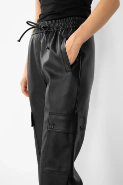 WBLEVERLY VEGAN LEATHER PANTS