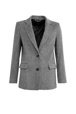 WBLFATE DITSY CHECK BLAZER