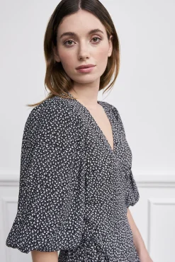 WBLFELINE WRAP MAXI DRESS