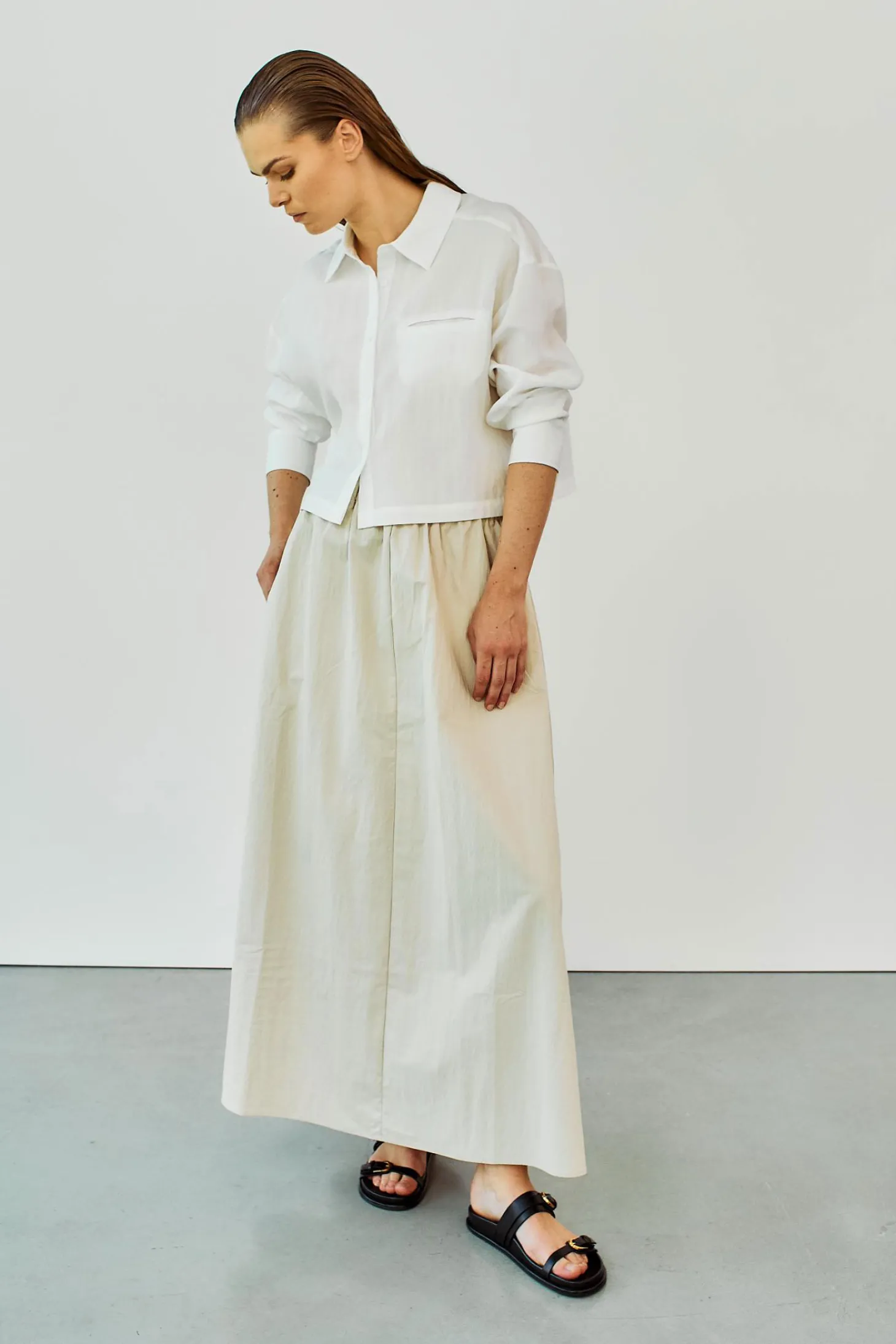 WBLFILIPPA WIDE MAXI SKIRT