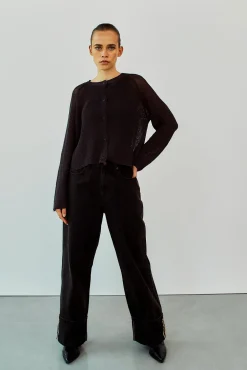 WBLINDIANA LS O-NECK CARDIGAN