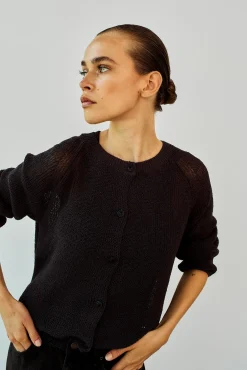 WBLINDIANA LS O-NECK CARDIGAN
