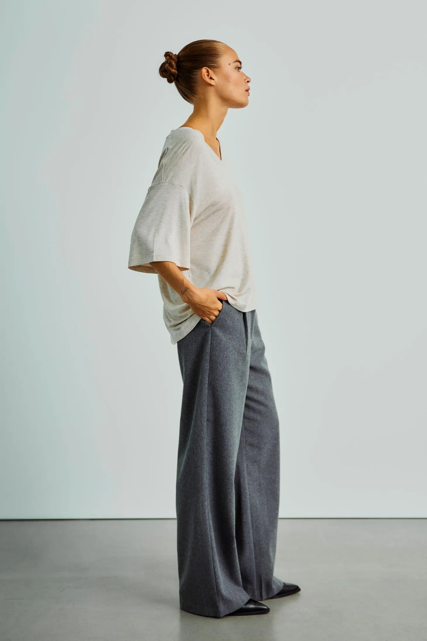 WBLJOSEFINE SS V-NECK TEE