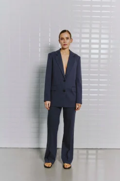 WBLKAREN PINSTRIPE PANTS