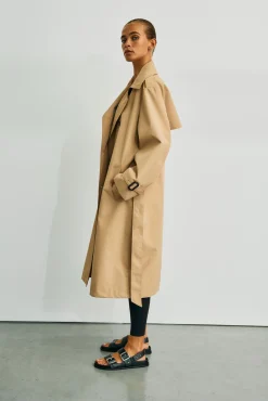 WBLLANE MIDI TRENCHCOAT
