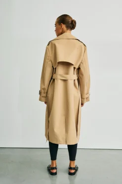 WBLLANE MIDI TRENCHCOAT