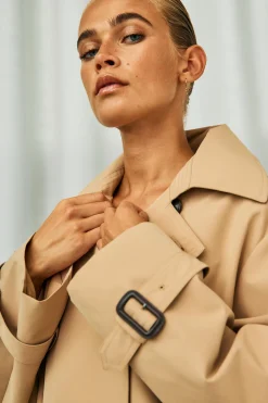 WBLLANE MIDI TRENCHCOAT