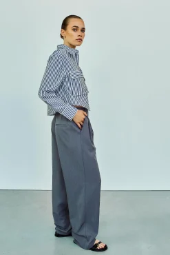 WBLLEMON LS CROPPED SHIRT