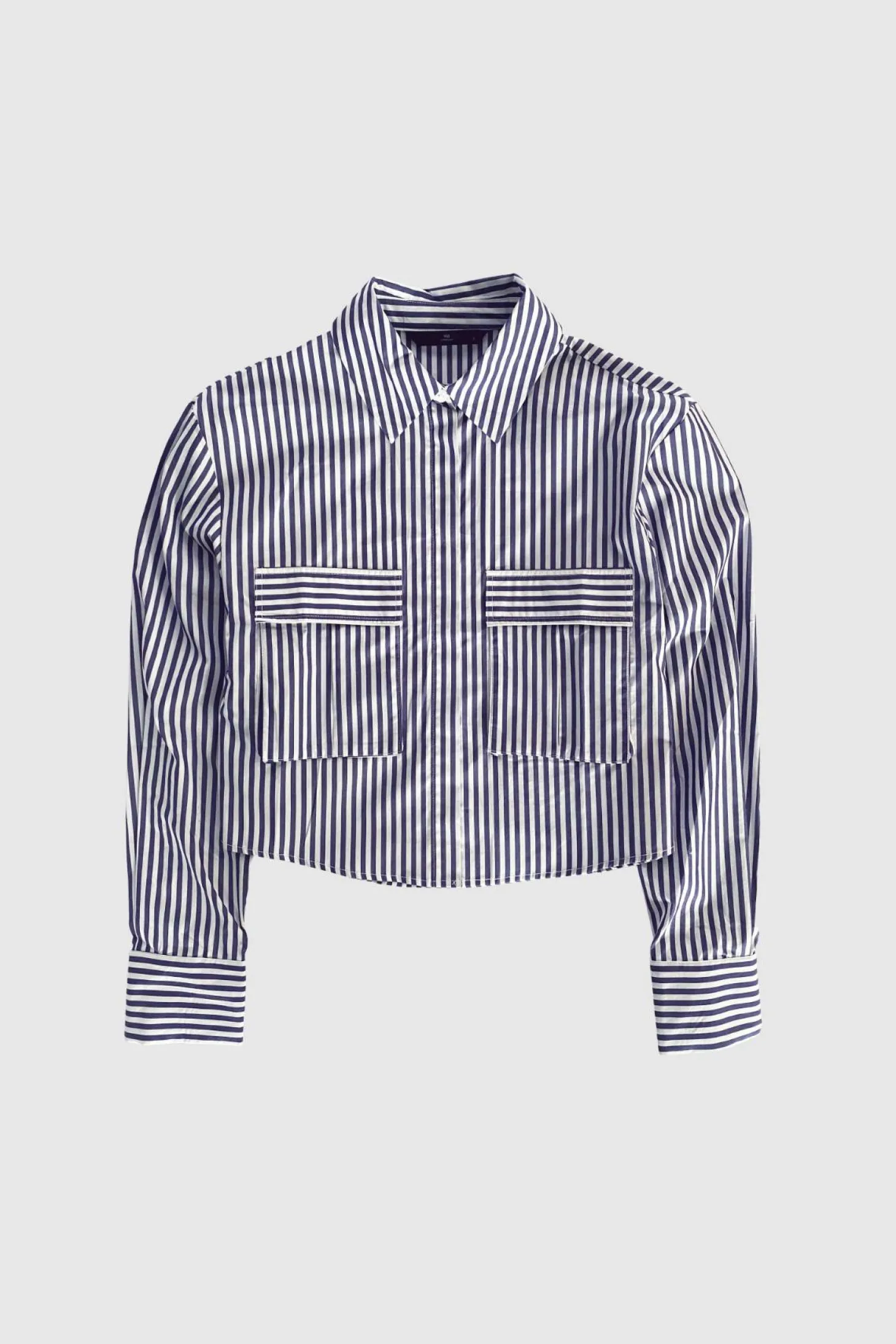 WBLLEMON LS CROPPED SHIRT