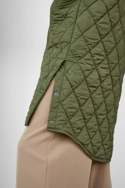 WBLLIVA QUILTED LONG WAISTCOAT