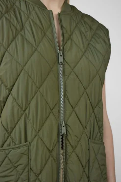 WBLLIVA QUILTED LONG WAISTCOAT