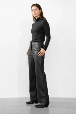 WBLMADISON VEGAN LEATHER PANTS