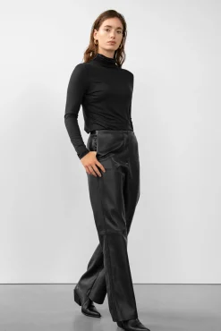 WBLMADISON VEGAN LEATHER PANTS