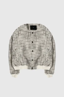 WBLMAIA BOUCLE BOMBER JACKET