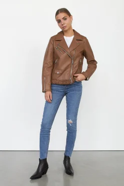 WBLMELISSA FAUX LEATHER BIKER