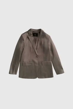 WBLMILAN SATEEN BLAZER