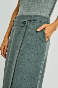 WBLMORE TAILORED MIDI SKIRT
