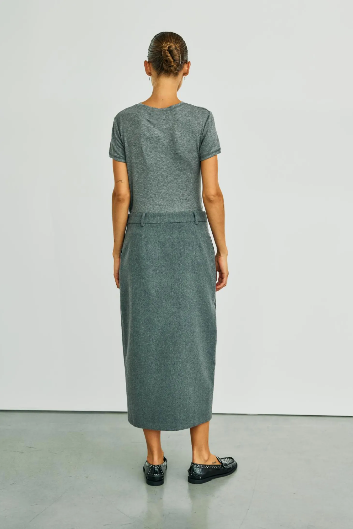 WBLMORE TAILORED MIDI SKIRT