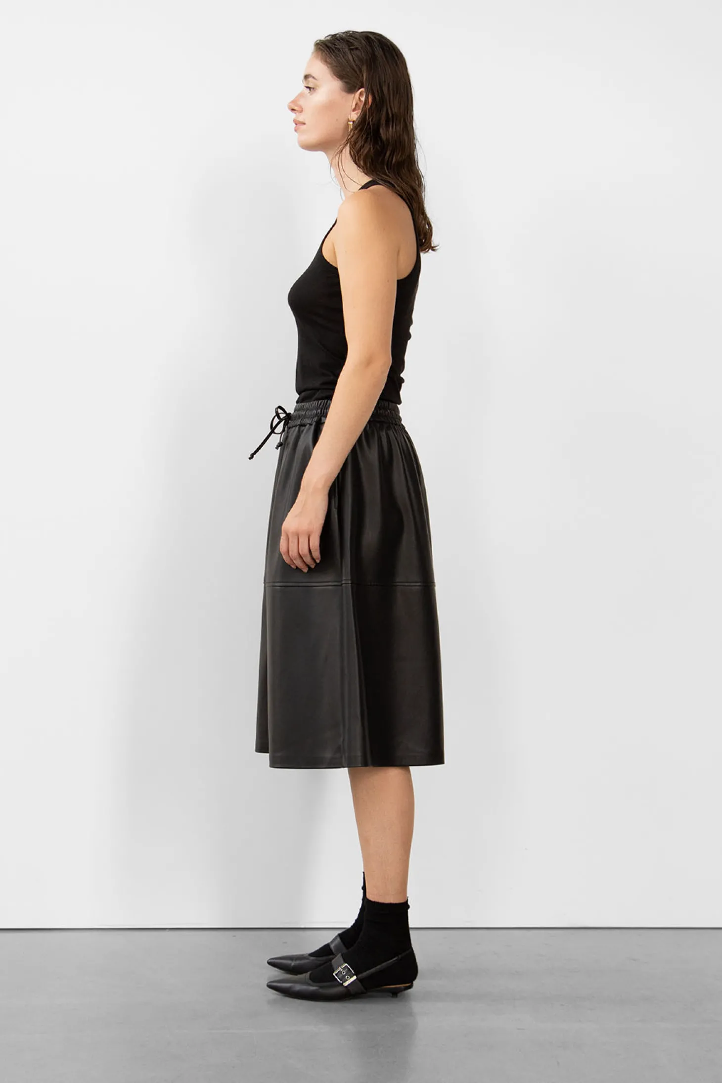WBLNOVA VEGAN LEATHER SKIRT