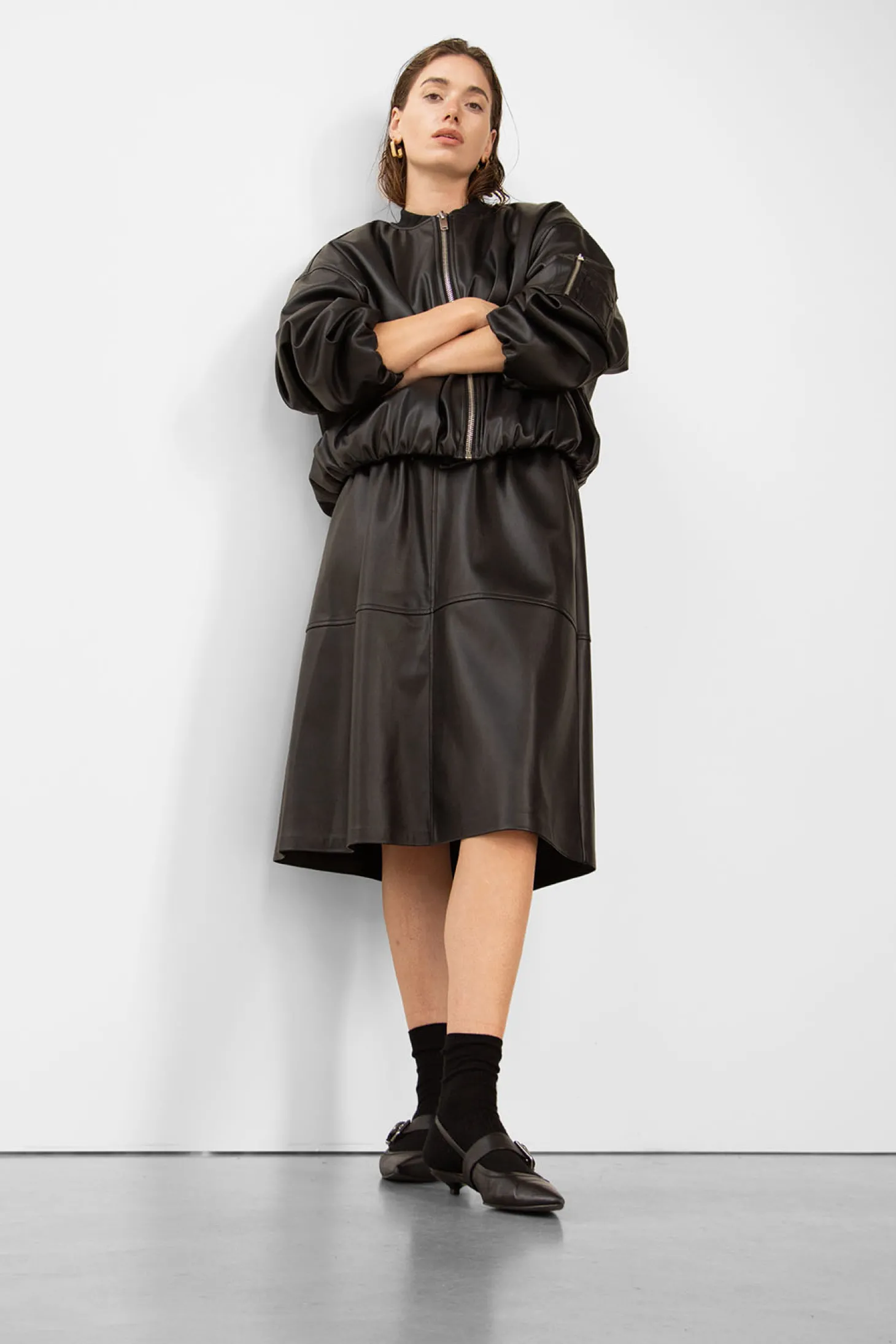 WBLNOVA VEGAN LEATHER SKIRT
