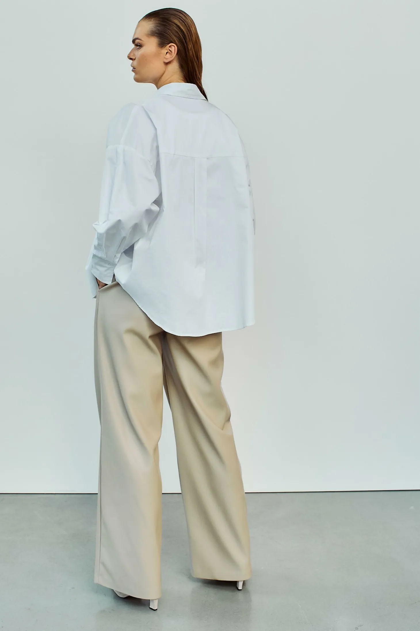 WBLQUIN LS OVERSIZED SHIRT