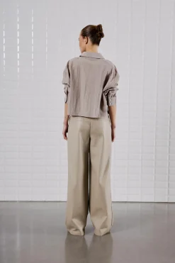 WBLQUINIE LS CROPPED SHIRT