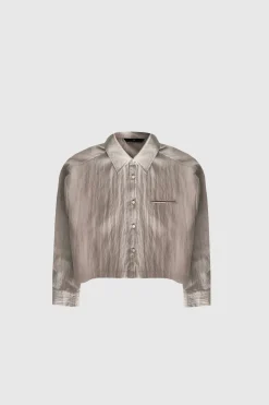 WBLQUINIE LS CROPPED SHIRT