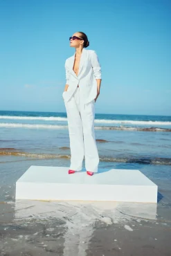 WBLSELMA TAILORED LINEN BLAZER